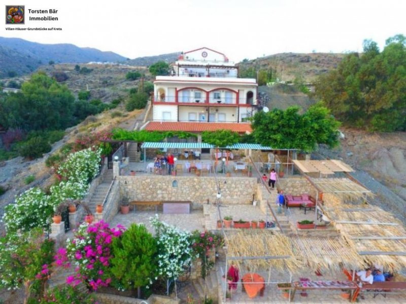 Chrisostomos Kreta, Chrisostomos Hotel dirket am Meer Gewerbe kaufen